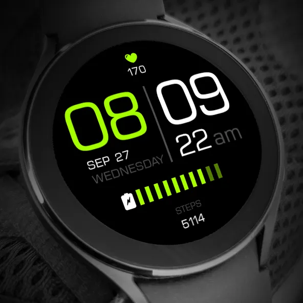 Key075 Modern Watch Face screenshot 7