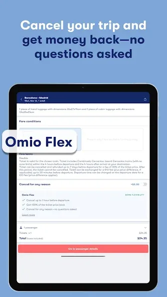 Omio: Book Train, Bus, Flights screenshot 19