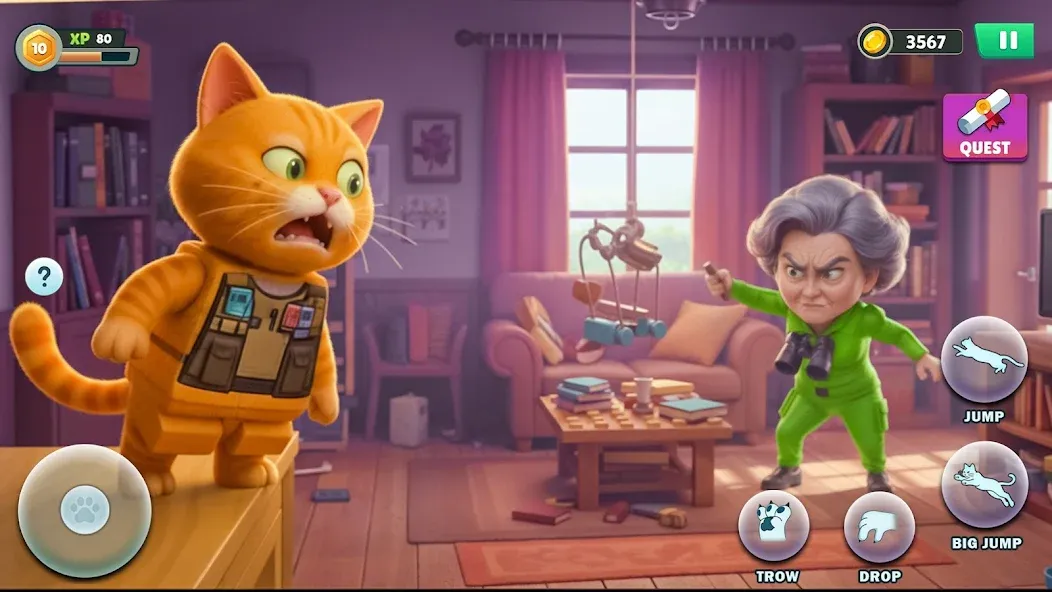 I Am Naughty Cat Simulator screenshot 3