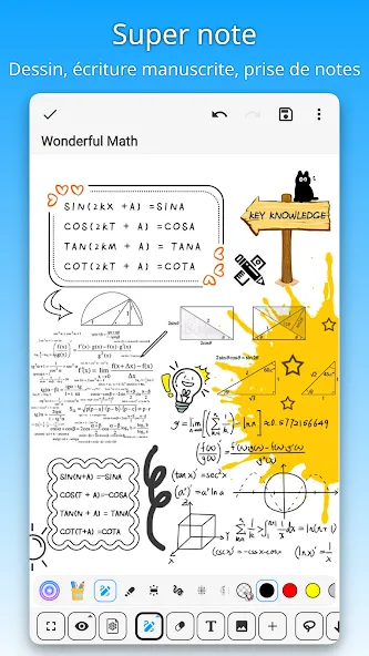 DrawNote : dessin, bloc-notes screenshot 1