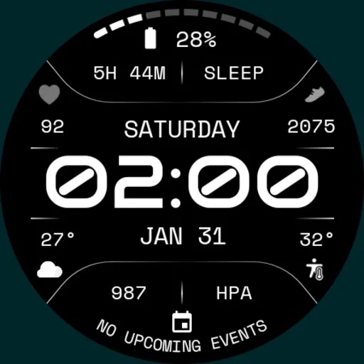 EXD195: Digital Watch Face screenshot 28