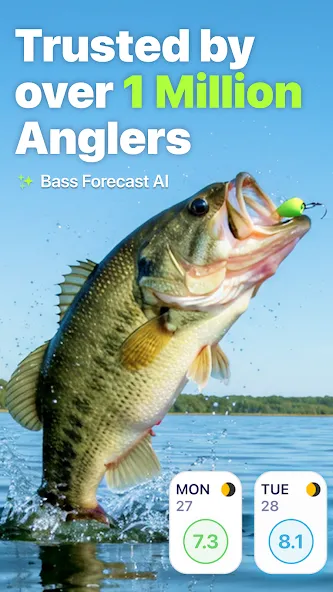 BassForecast: Fishing Forecast screenshot 1