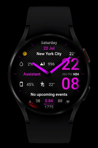 WR 004 Hybrid Watch Face screenshot 2
