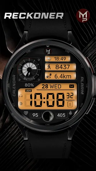 RECKONER - Digital watch face screenshot 3