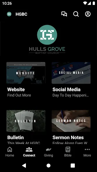Hulls Grove Baptist Church screenshot 2