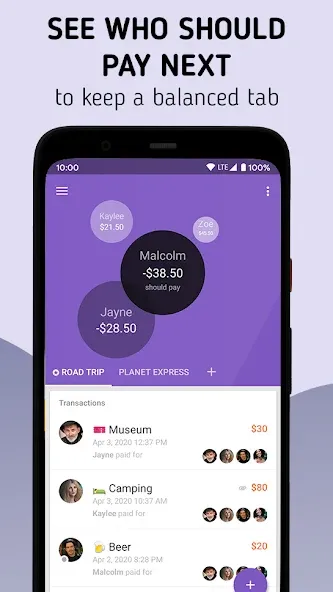 Settle Up – Group Expenses screenshot 1