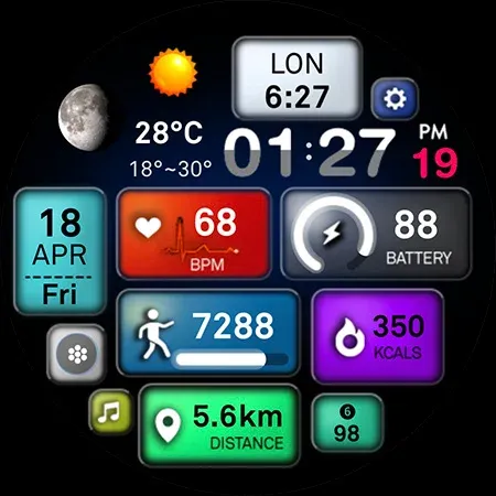 ML2U 232 Watch Face screenshot 28