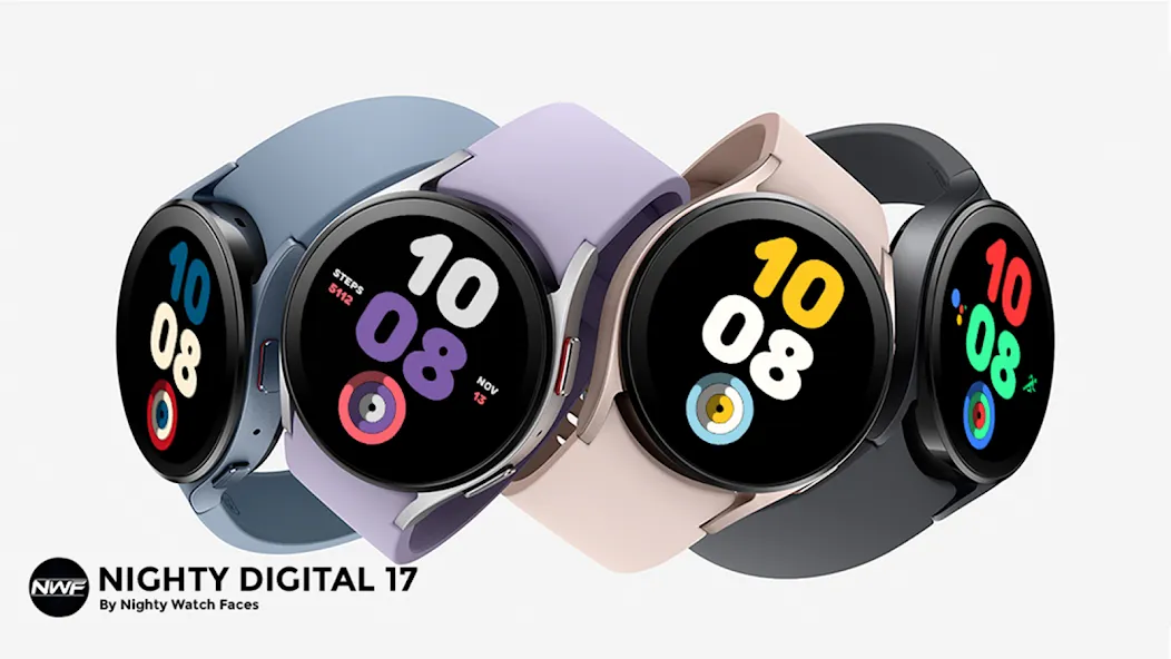 Nighty Digital 17 - watch face screenshot 14