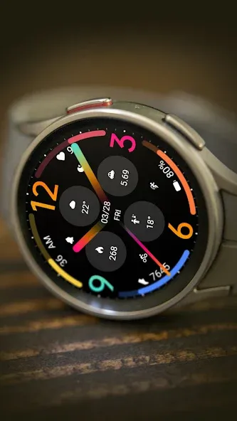 Black Colored Widget ZKinWatch screenshot 19