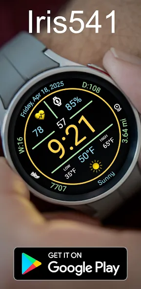 Digital Weather Watch Iris541 screenshot 4