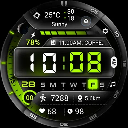 ML2U 221 Watch Face screenshot 27