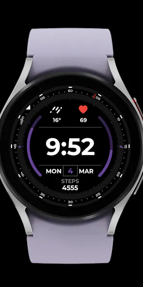 Nighty Digital 27 - watch face screenshot 5