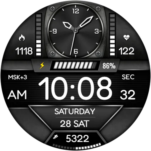 Sport KSOL URX100 Watch face screenshot 15