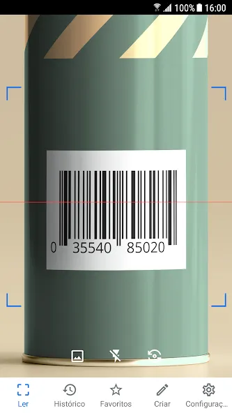 Leitor de código QR, de barras screenshot 4