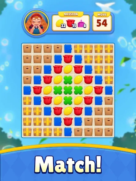 SunnyMatch: Renovate & Collect screenshot 7