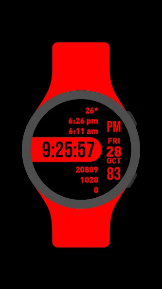 Focused Watch Face screenshot 7