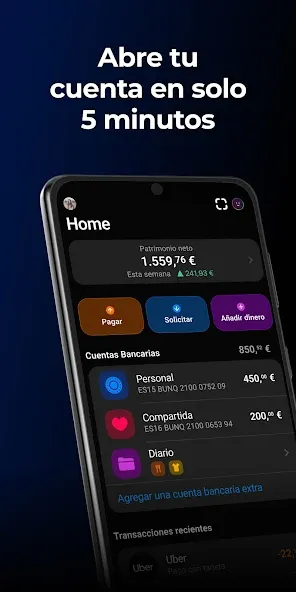bunq screenshot 1