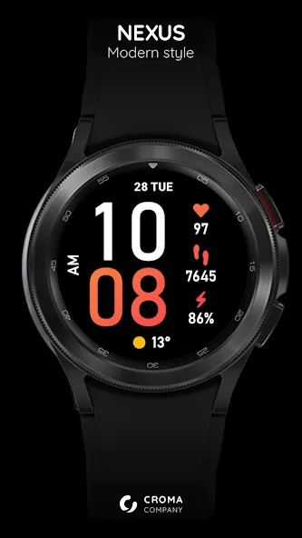 Nexus Watch Face Wear OS screenshot 1