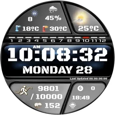 N-SPORT704 Weather Time Watch screenshot 9