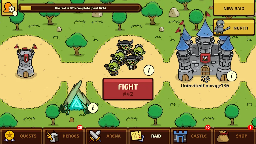 Raid Heroes: Total War screenshot 1