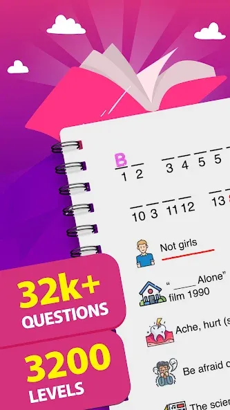Crostic Crossword-Word Puzzles screenshot 1