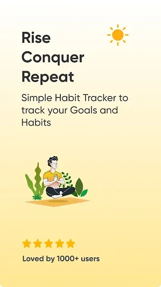 Rise: Habit List screenshot 1