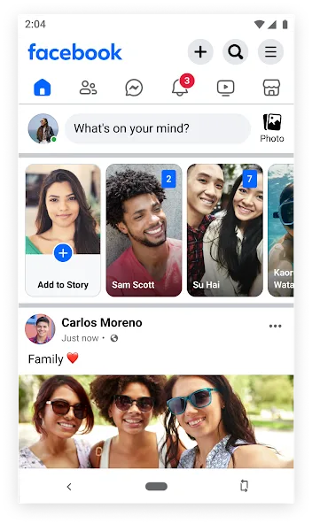 Facebook Lite screenshot 1
