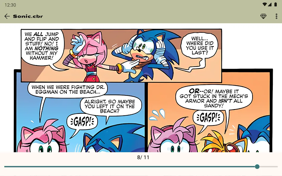 Comic Book Reader (cbz/cbr) screenshot 20