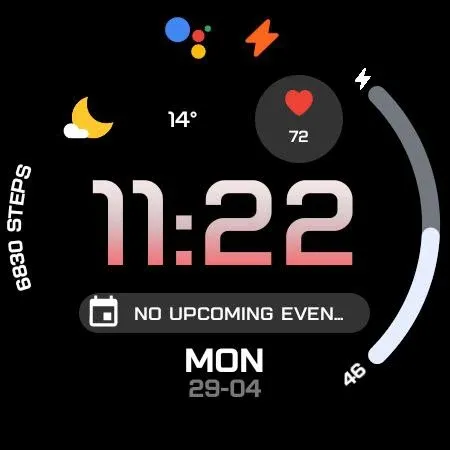 Night ver 06 - watch face screenshot 22