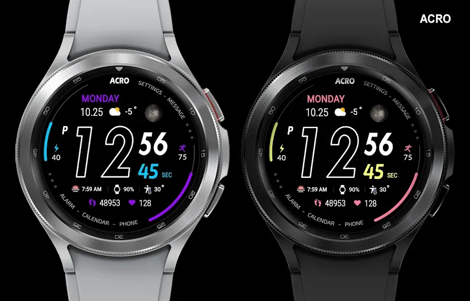 ACRO Sport Run2 Watchface screenshot 7