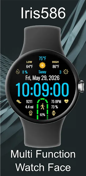 Iris586 Multi Function Watch screenshot 1
