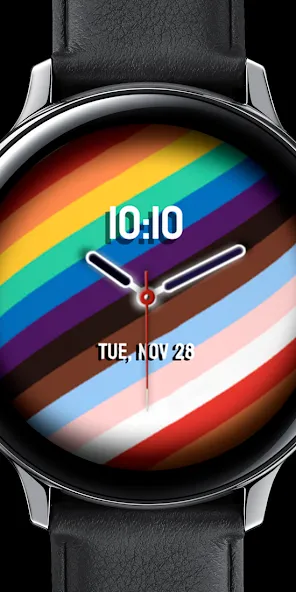 Pride Rainbow Love Watch Face screenshot 5