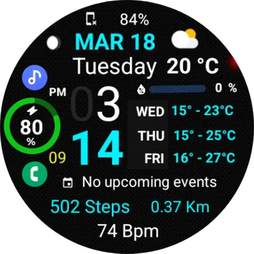 Informative Weather Day NTV578 screenshot 25