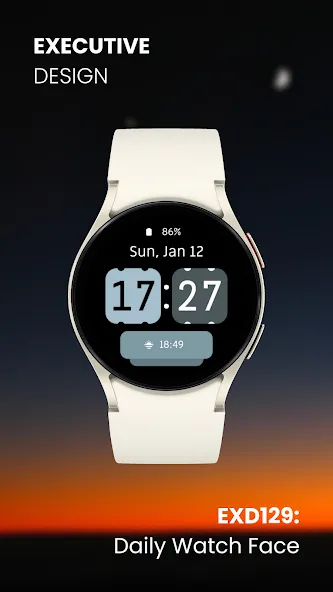 EXD129: Daily Watch Face screenshot 4