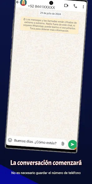 WhatsDirecto - Sin guardar screenshot 2