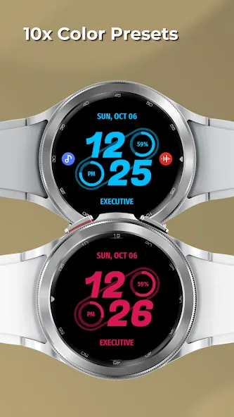 Embassy 3: Minimal Watch Face screenshot 6