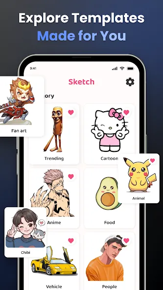Artrace: AR Easy Draw & Sketch screenshot 11