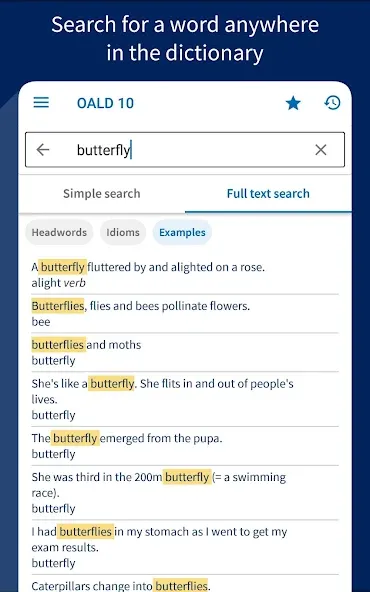 Oxford Advanced Learner's Dict screenshot 11