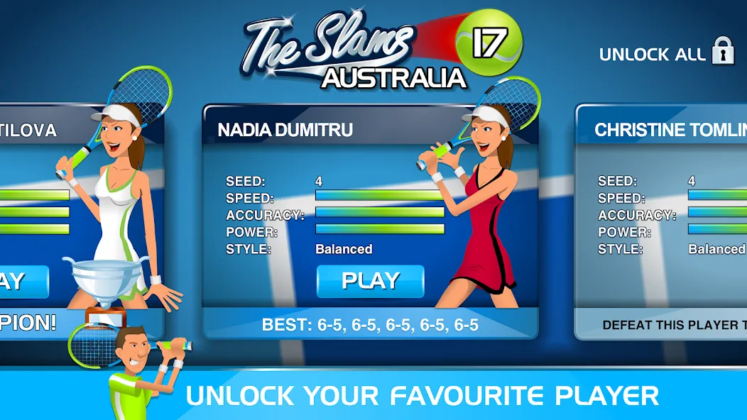 Stick Tennis screenshot 4