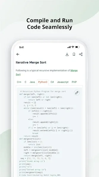 GeeksforGeeks - Learn Coding screenshot 5
