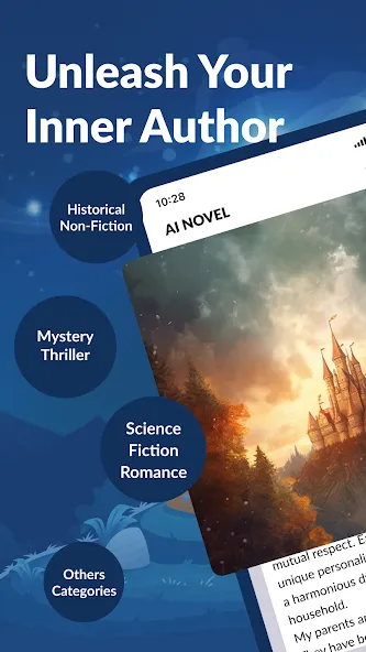 AI Novel Writer - Write Novels screenshot 1