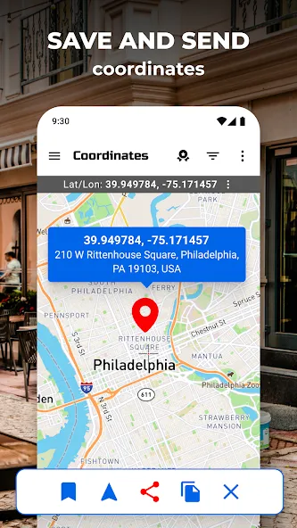 GPS Coordinates Locator Map screenshot 5