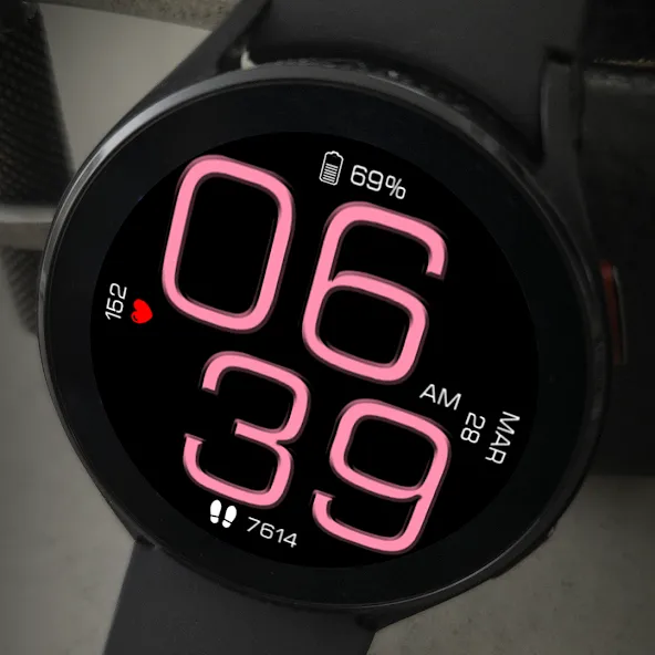 Key WF14 Digital Watch Face screenshot 8