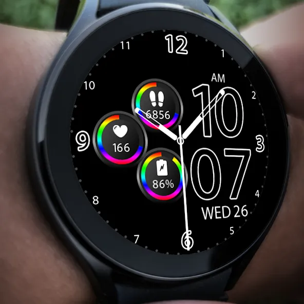 Key050 Analog Watch Face screenshot 4