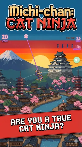 MICHI-CHAN: Cat Ninja! screenshot 5