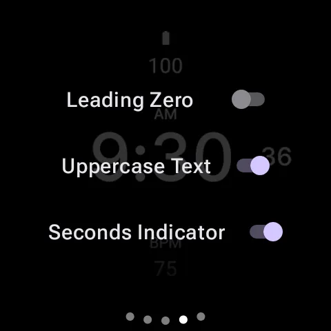 Black Max Watch Face screenshot 12