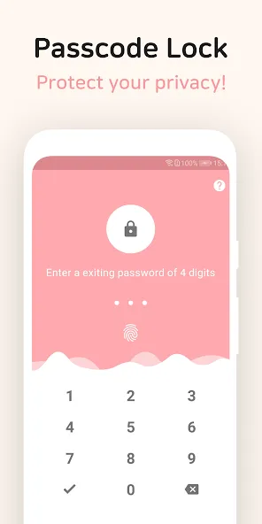 DailyLife: Private Diary, Lock screenshot 3