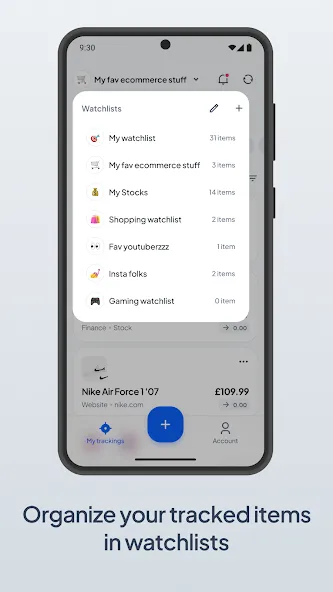 AnyTracker – alles verfolgen! screenshot 8