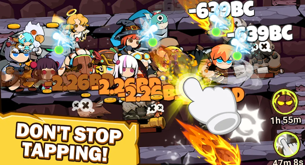 Tap Dungeon Hero-Idle RPG Game screenshot 1