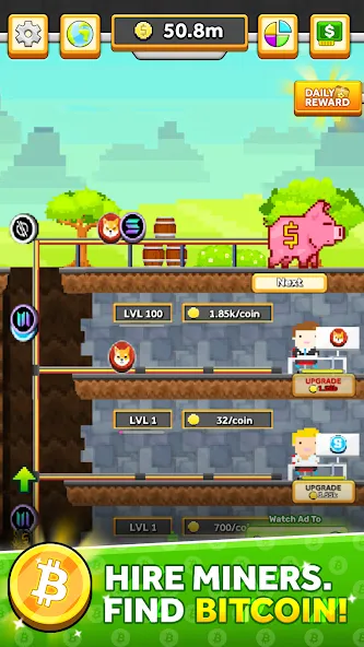 Bitcoin Miner screenshot 1